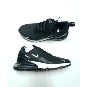 Nike Air Max 270 Golf Black White Men's Shoes CK6483-001 Size 10